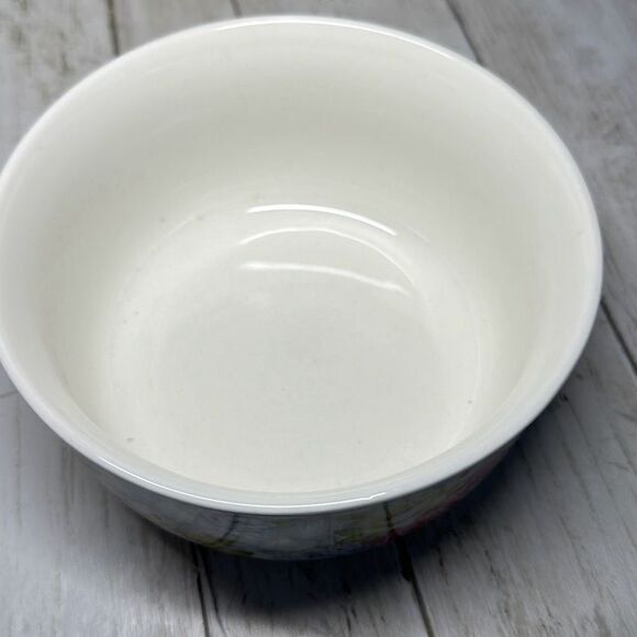 Grace Pantry Floral Porcelain 6" Microwavable Soup Bowl - Picture 5 of 6